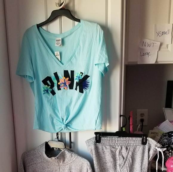 NWT PINK Large floral 3 piece set SOLD OUT E3 - Picture 2 of 2